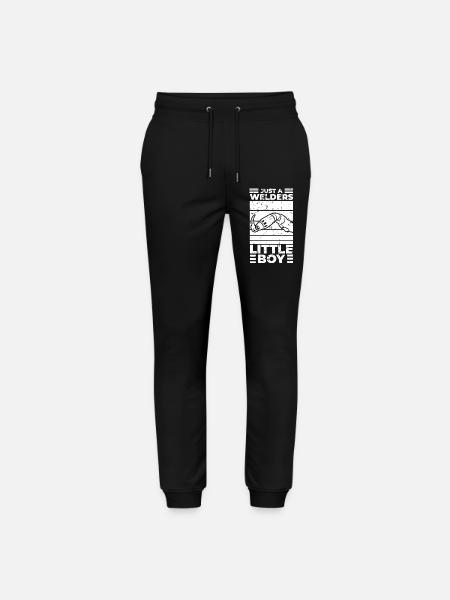 Funny welder boy - Stanley/Stella Mover Unisex Organic Jogging Trousers - black
