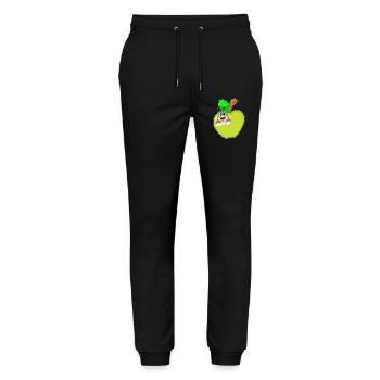 Caterpillar Apple - Stanley/Stella Mover Unisex Organic Jogging Trousers - black - Front - Marisol (170cm) & Nik (191cm)