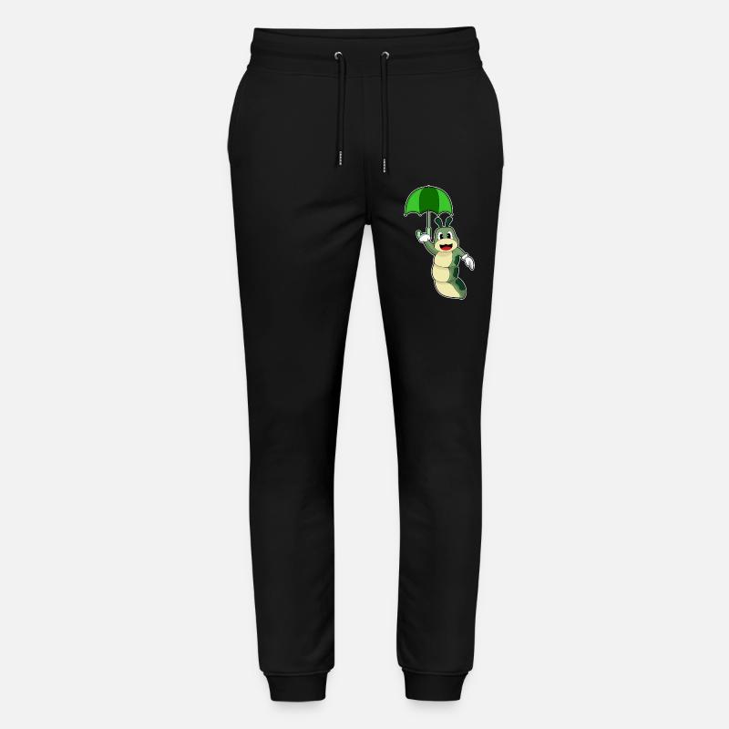 Parapluie chenille - Pantalon de jogging bio MOVER Stanley/Stella unisexe - noir