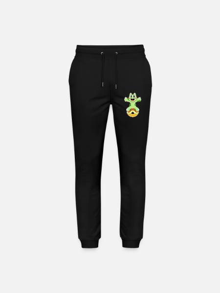 Turtle without shell - Stanley/Stella Mover Unisex Organic Jogging Trousers - black
