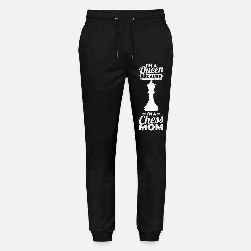 Schachmama - Stanley/Stella Unisex Bio Jogginghose Mover  - Schwarz