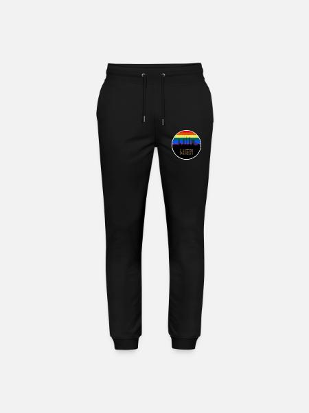 Wien Regebogen Skyline - Stanley/Stella Unisex Bio Jogginghose Mover - Schwarz