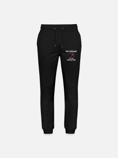 Ma Chienne Valentine - Pantalon de jogging bio MOVER Stanley/Stella unisexe - noir