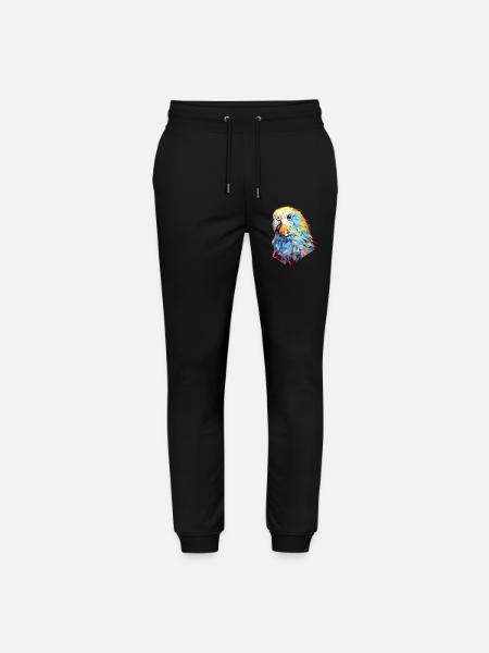 Perruche Polygone Bird Perruches - Pantalon de jogging bio MOVER Stanley/Stella unisexe - noir