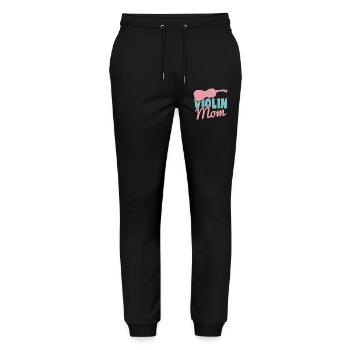 Violin player mother - Stanley/Stella Mover Unisex Organic Jogging Trousers - black - Front - Marisol (170cm) & Nik (191cm)