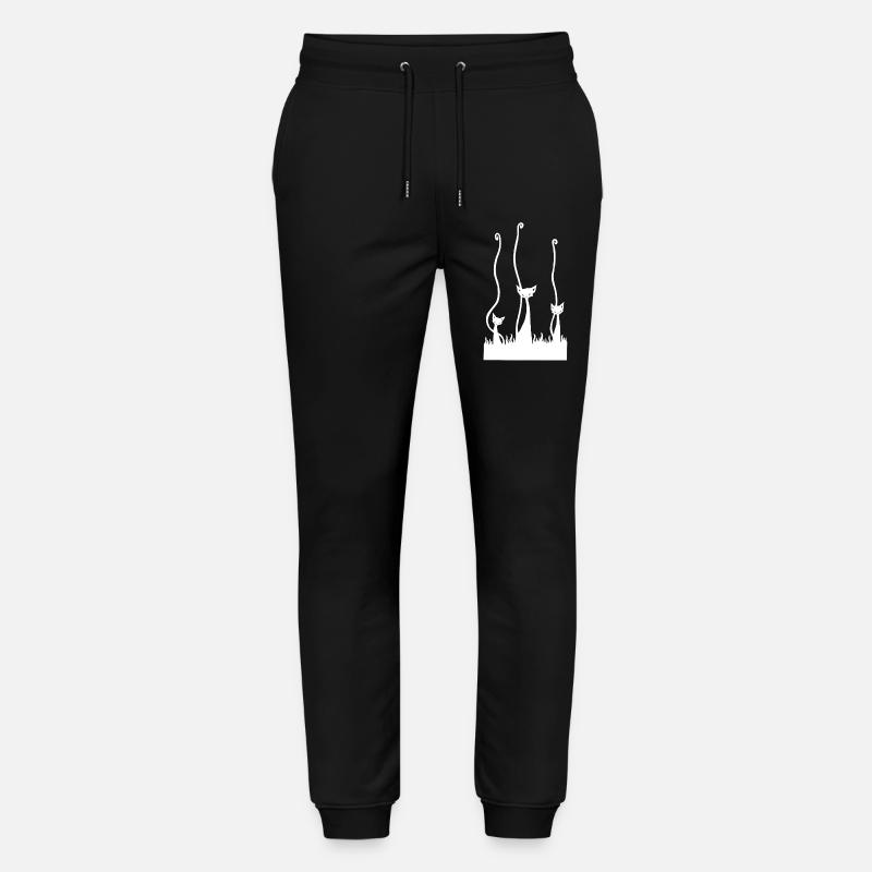 Les trois chats blancs - Pantalon de jogging bio MOVER Stanley/Stella unisexe - noir