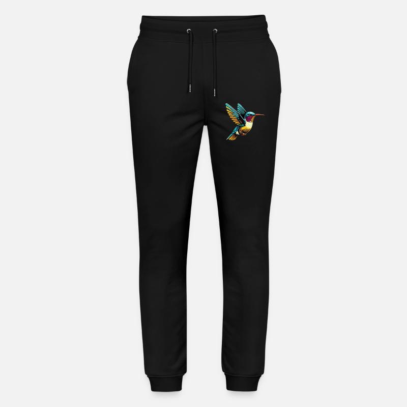 Hummingbird - Stanley/Stella Mover Unisex Organic Jogging Trousers - black