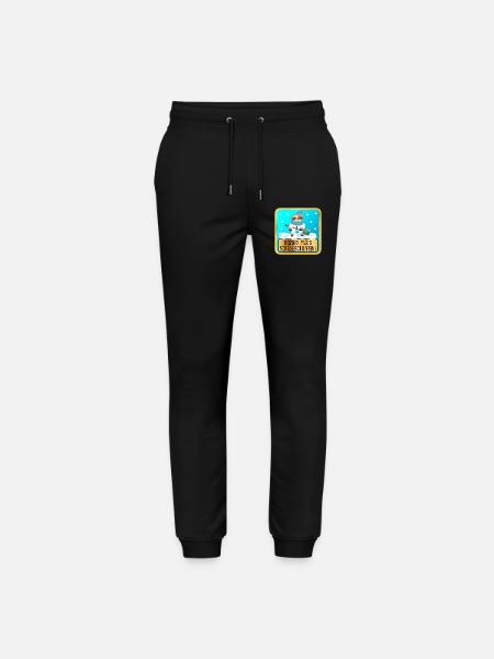 DANKESCHÖN GESCHENKE - SCHNEE SCHIPPEN FAULTIERE - Stanley/Stella Unisex Bio Jogginghose Mover  - Schwarz
