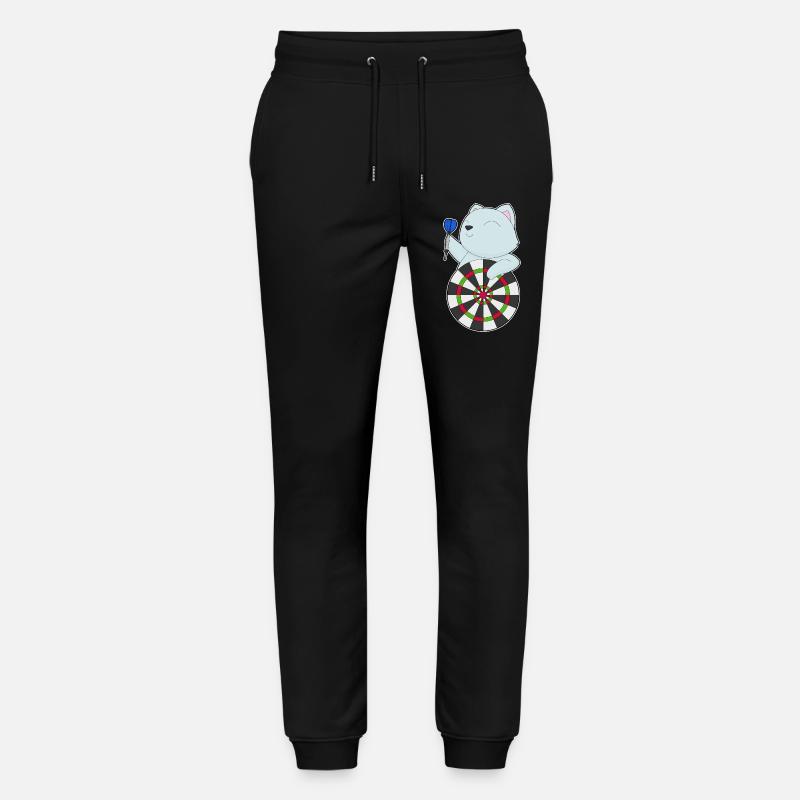 Cible de fléchettes pour chat - Pantalon de jogging bio MOVER Stanley/Stella unisexe - noir