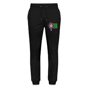 Lehrer Karriere Erfolg Beruf Job Vorgesetzter - Stanley/Stella Unisex Bio Jogginghose Mover  - Schwarz - Vorne - Marisol (170cm) & Nik (191cm)
