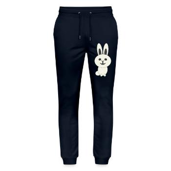 Créatures mythiques - Animal - Pantalon de jogging bio MOVER Stanley/Stella unisexe - marine - Devant - Marisol (170cm) & Nik (191cm)