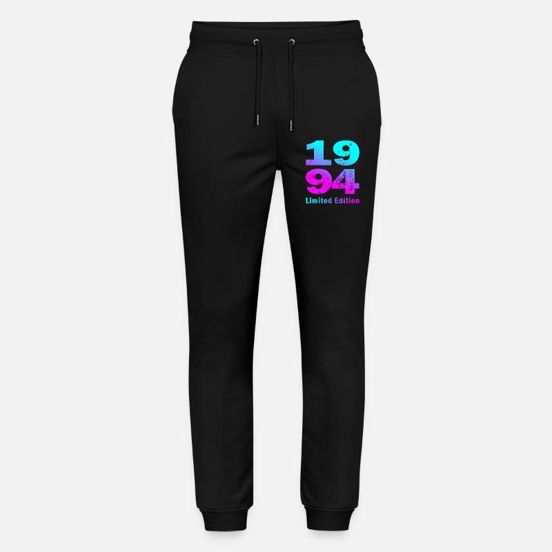 Anniversaire, édition limitée née en 1994 - Pantalon de jogging bio MOVER Stanley/Stella unisexe - noir