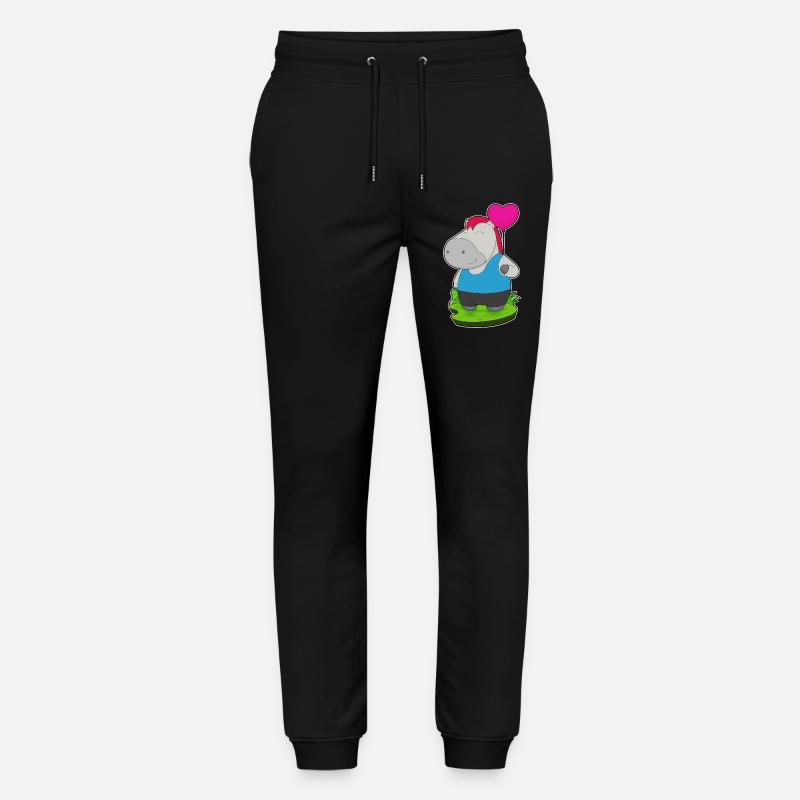 Pferd Luftballon - Stanley/Stella Unisex Bio Jogginghose Mover - Schwarz