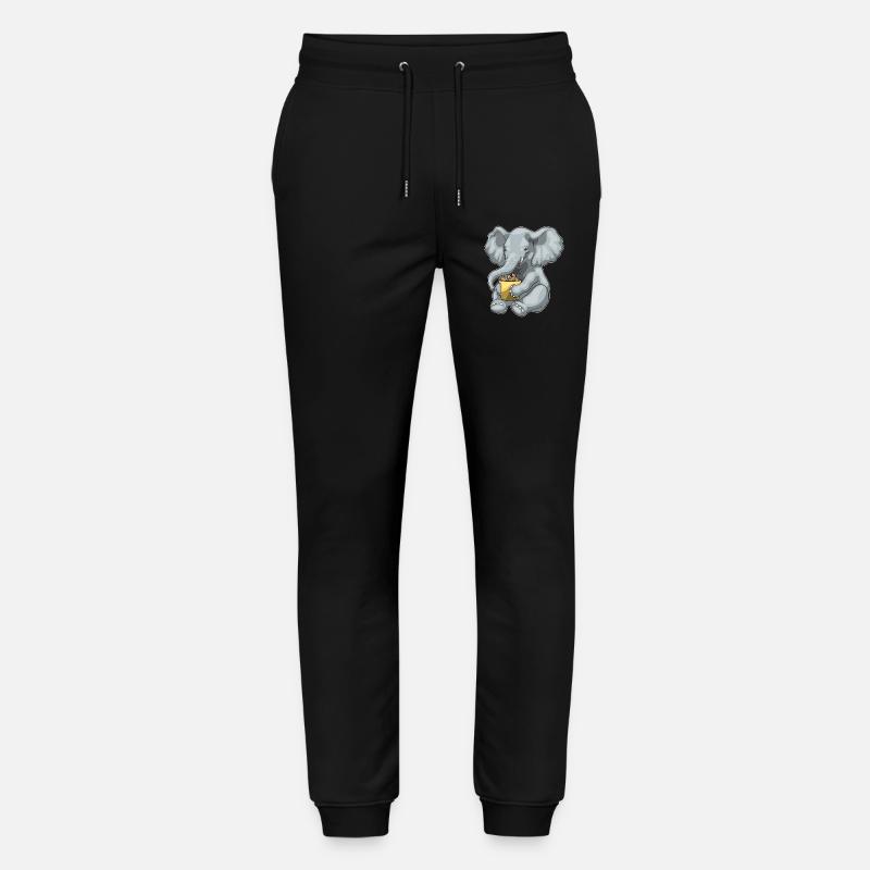 Cacahuètes éléphant - Pantalon de jogging bio MOVER Stanley/Stella unisexe - noir