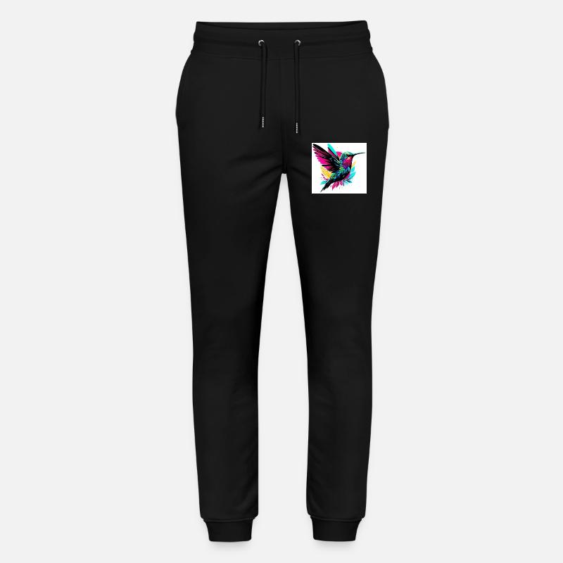 Kolibri - Stanley/Stella Unisex Bio Jogginghose Mover  - Schwarz