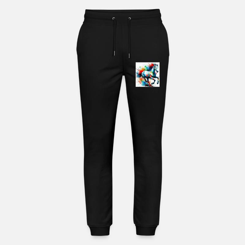 Cheval - Pantalon de jogging bio MOVER Stanley/Stella unisexe - noir