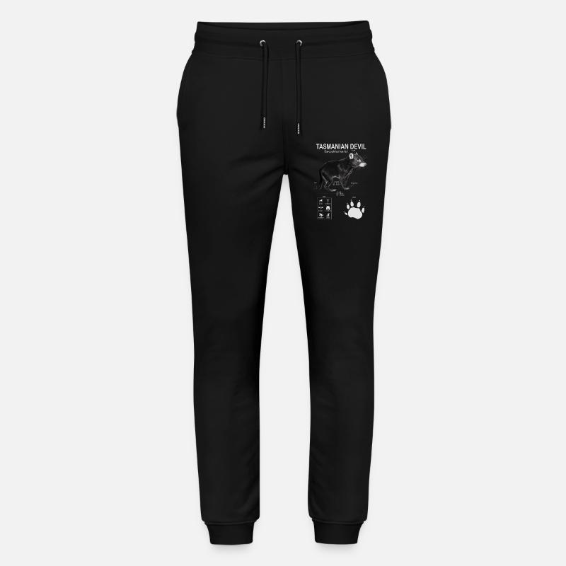 Tasmanian Devil - Stanley/Stella Unisex Bio Jogginghose Mover  - Schwarz