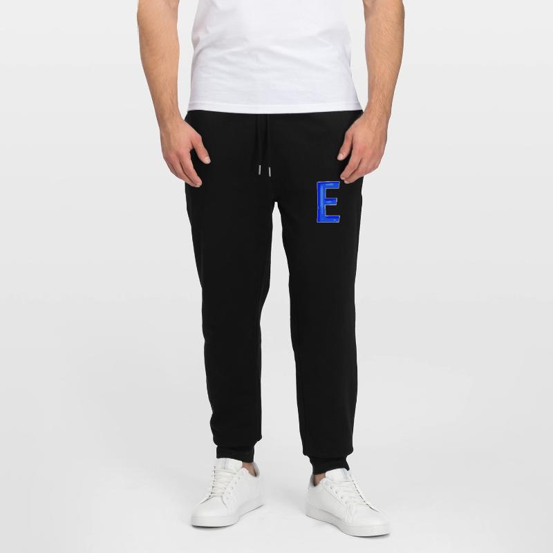 Buchstabe E - Anfangsbuchstabe E Stanley/Stella Unisex Bio Jogginghose Mover 