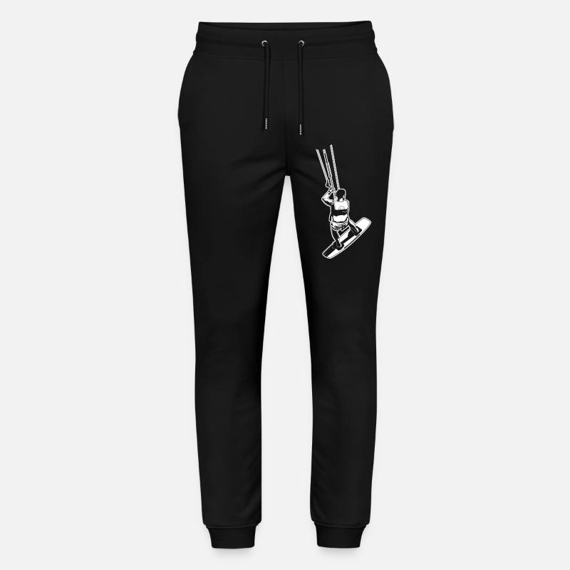 Kitesurfeurs - Pantalon de jogging bio MOVER Stanley/Stella unisexe - noir