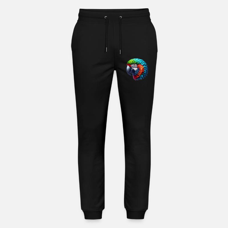 Papagei - Stanley/Stella Unisex Bio Jogginghose Mover  - Schwarz