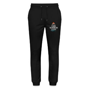 Trail Running - Chase The Horizon - Stanley/Stella Mover Unisex Organic Jogging Trousers - black - Front - Marisol (170cm) & Nik (191cm)