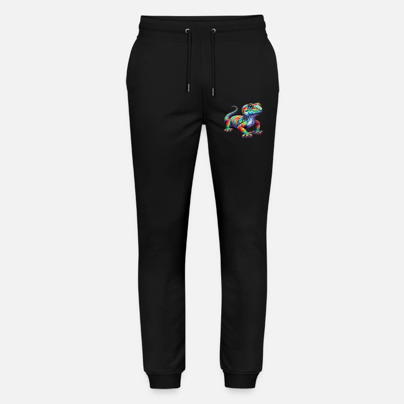 Gecko - Pantalon de jogging bio MOVER Stanley/Stella unisexe - noir