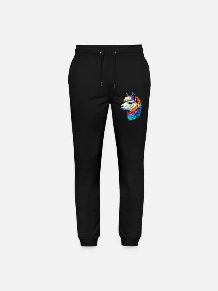 Alpaca - Stanley/Stella Mover Unisex Organic Jogging Trousers - black