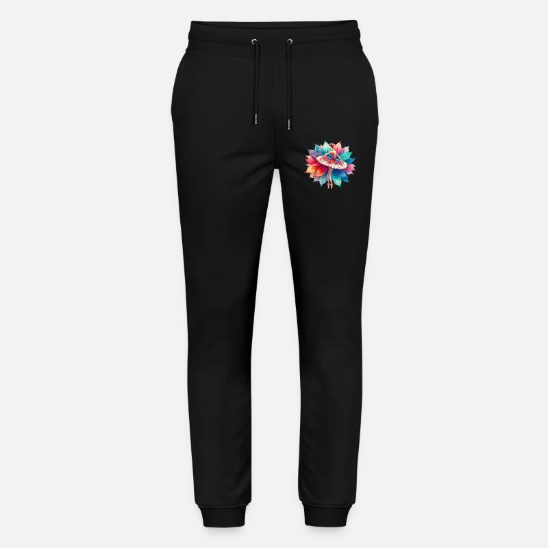 Ballet dancer with tutu - Stanley/Stella Mover Unisex Organic Jogging Trousers - black