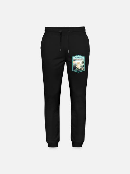 Monument aux Découvertes, Belém, Lisbonne - Pantalon de jogging bio MOVER Stanley/Stella unisexe - noir