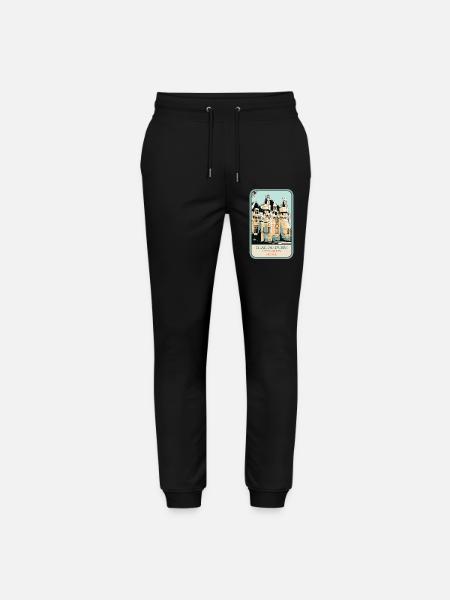Château d'Ussé, Loire Valley - Stanley/Stella Mover Unisex Organic Jogging Trousers - black