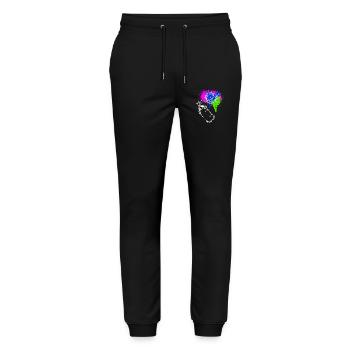 Graffiti Spray Can Art Street Art Pulvérisateur - Pantalon de jogging bio MOVER Stanley/Stella unisexe - noir - Devant - Marisol (170cm) & Nik (191cm)