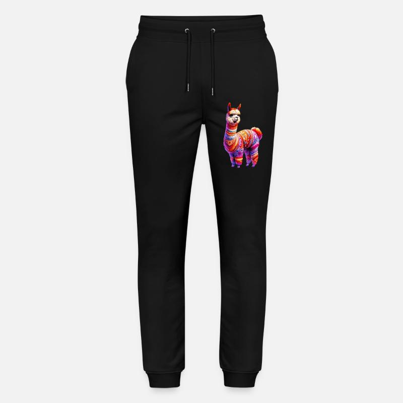 Alpaca - Stanley/Stella Mover Unisex Organic Jogging Trousers - black