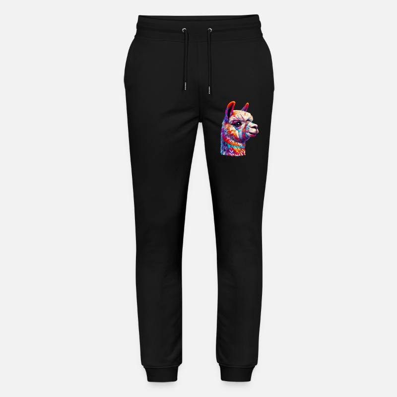 Alpaca - Stanley/Stella Mover Unisex Organic Jogging Trousers - black