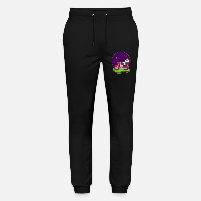 Moto Panda - Pantalon de jogging bio MOVER Stanley/Stella unisexe - noir
