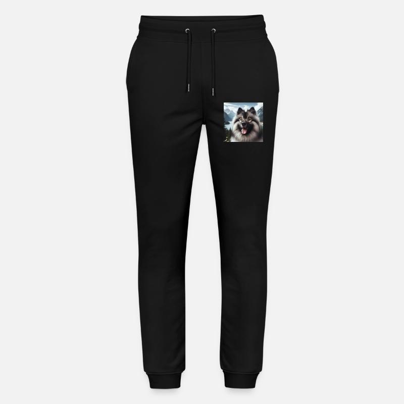 Joyeux Wolfspitz - Pantalon de jogging bio MOVER Stanley/Stella unisexe - noir