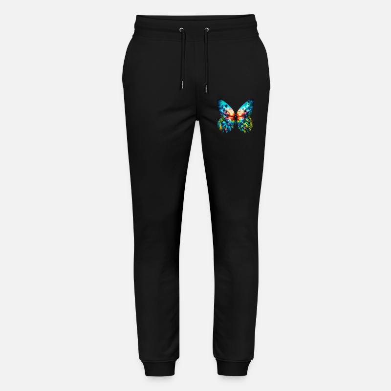 Papillon - Pantalon de jogging bio MOVER Stanley/Stella unisexe - noir