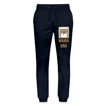 MAMA BEAR 2 - Stanley/Stella Mover Unisex Organic Jogging Trousers - navy - Front - Marisol (170cm) & Nik (191cm)