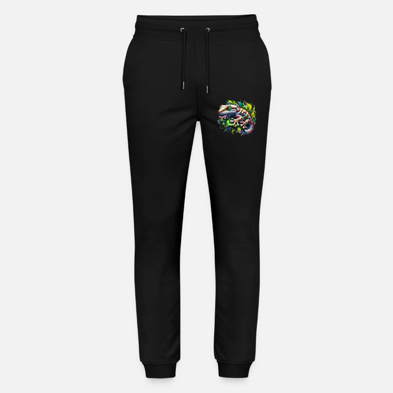 Gecko - Stanley/Stella Unisex Bio Jogginghose Mover  - Schwarz