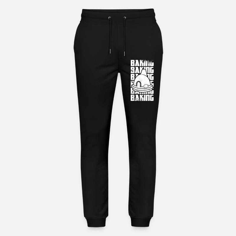 Lustiges Backen - Stanley/Stella Unisex Bio Jogginghose Mover  - Schwarz