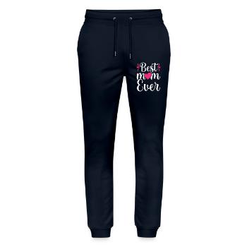 Beste Mutter aller Zeiten - Stanley/Stella Unisex Bio Jogginghose Mover  - Navy - Vorne - Marisol (170cm) & Nik (191cm)