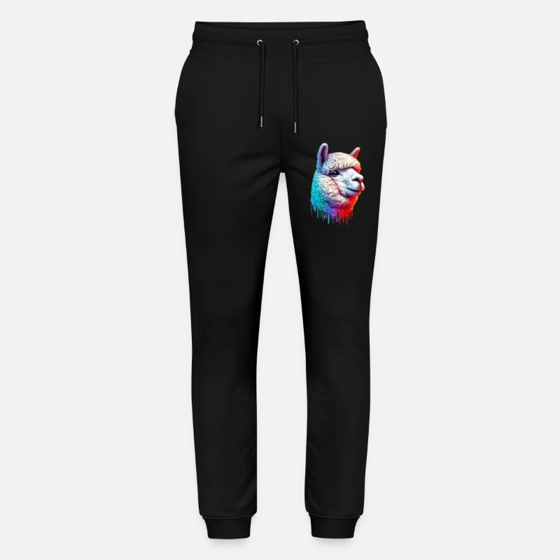 Alpaca - Stanley/Stella Mover Unisex Organic Jogging Trousers - black