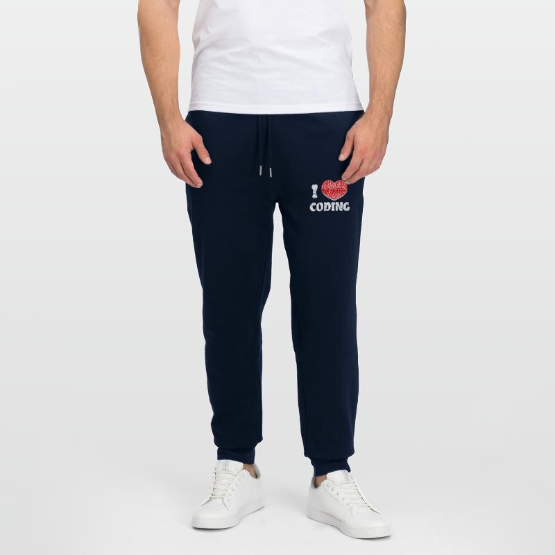 Developer Herz Coden Statement Programmierer Stanley/Stella Unisex Bio Jogginghose Mover 