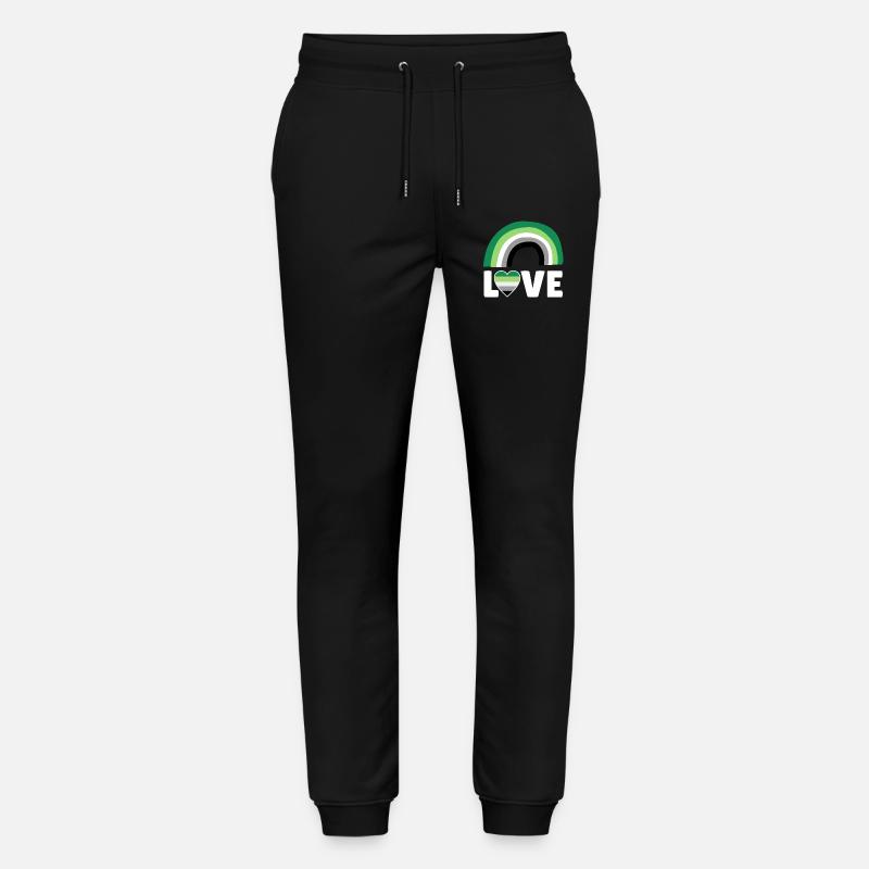 Aromanticisme, Aromantique, Arc - Pantalon de jogging bio MOVER Stanley/Stella unisexe - noir