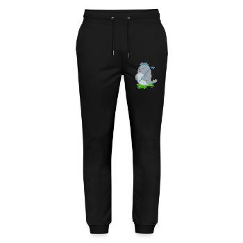 Seal Golf Golf Clubs - Stanley/Stella Mover Unisex Organic Jogging Trousers - black - Front - Marisol (170cm) & Nik (191cm)