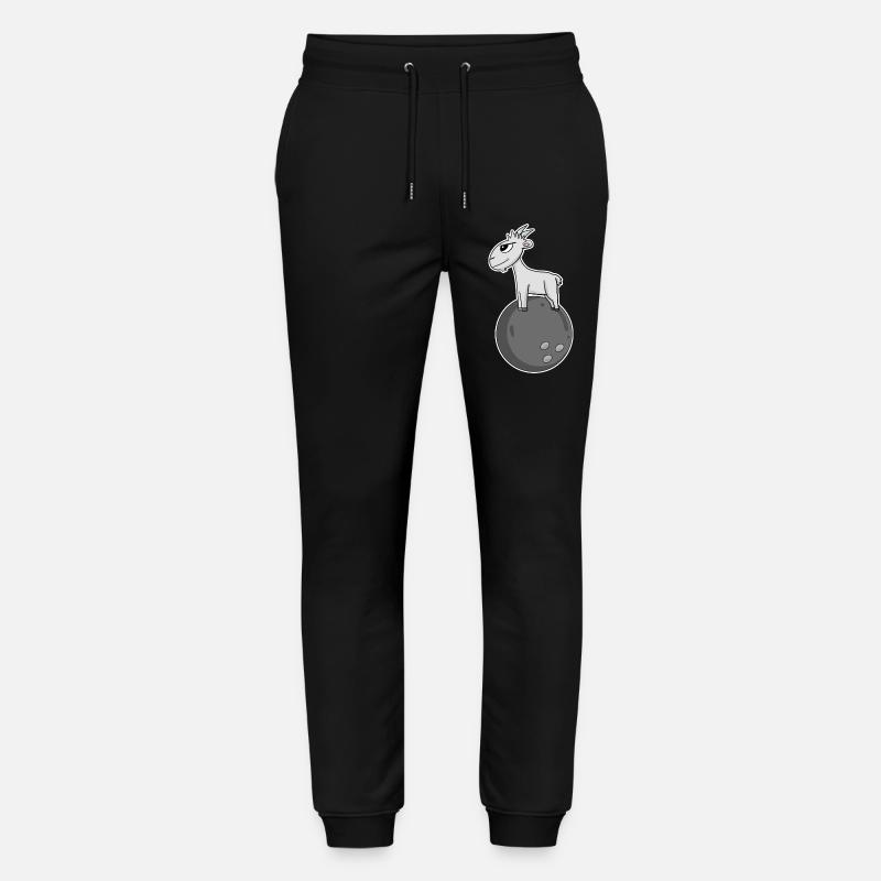 Bowling de chèvre - Pantalon de jogging bio MOVER Stanley/Stella unisexe - noir
