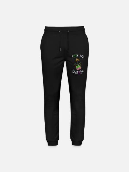 Ich kann nicht, ich habe gebaut - Stanley/Stella Unisex Bio Jogginghose Mover - Schwarz