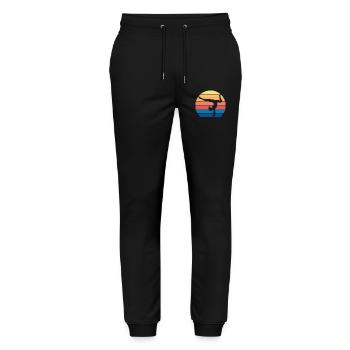 Gymnast Gymnastics Gymnastics Club Gymnastics Gymnastics - Stanley/Stella Mover Unisex Organic Jogging Trousers - black - Front - Marisol (170cm) & Nik (191cm)