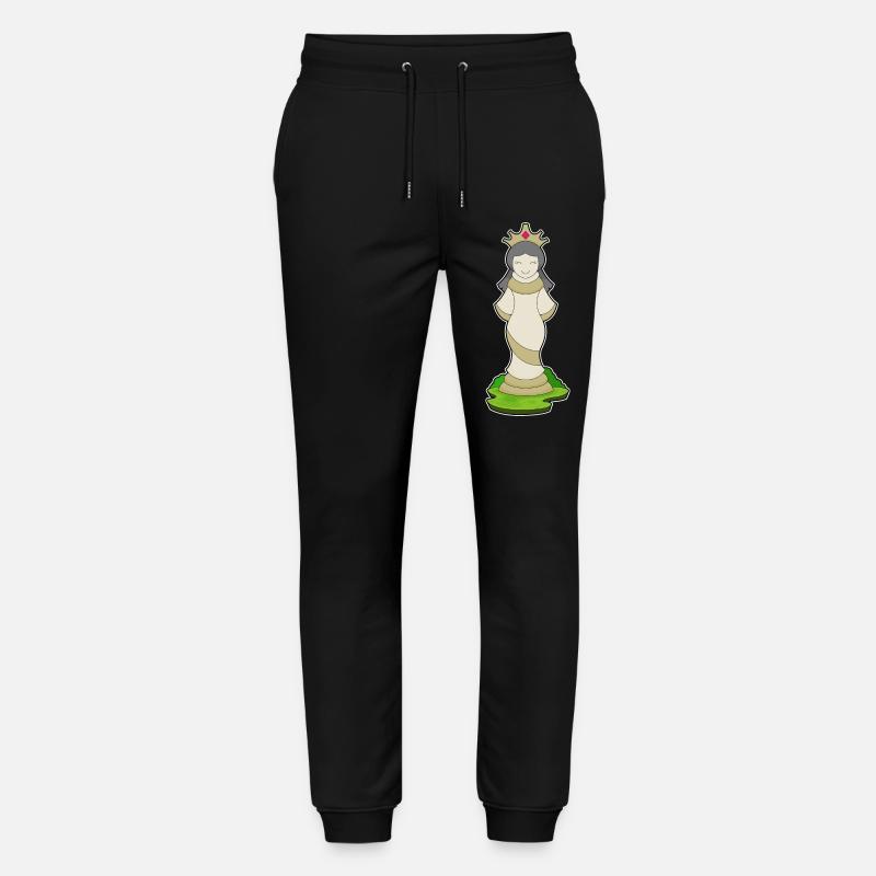 Pièce d’échecs Queen Chess - Pantalon de jogging bio MOVER Stanley/Stella unisexe - noir