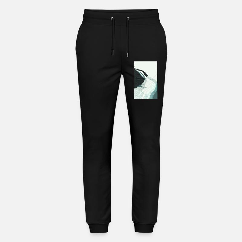 Structures fluides - Pantalon de jogging bio MOVER Stanley/Stella unisexe - noir