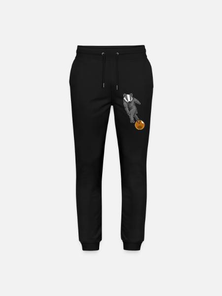 Dachs Bowling Bowlingkugel - Stanley/Stella Unisex Bio Jogginghose Mover - Schwarz
